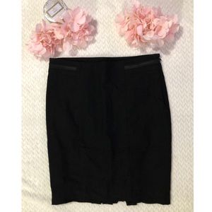bebe Ruffle Detailed Pencil Skirt